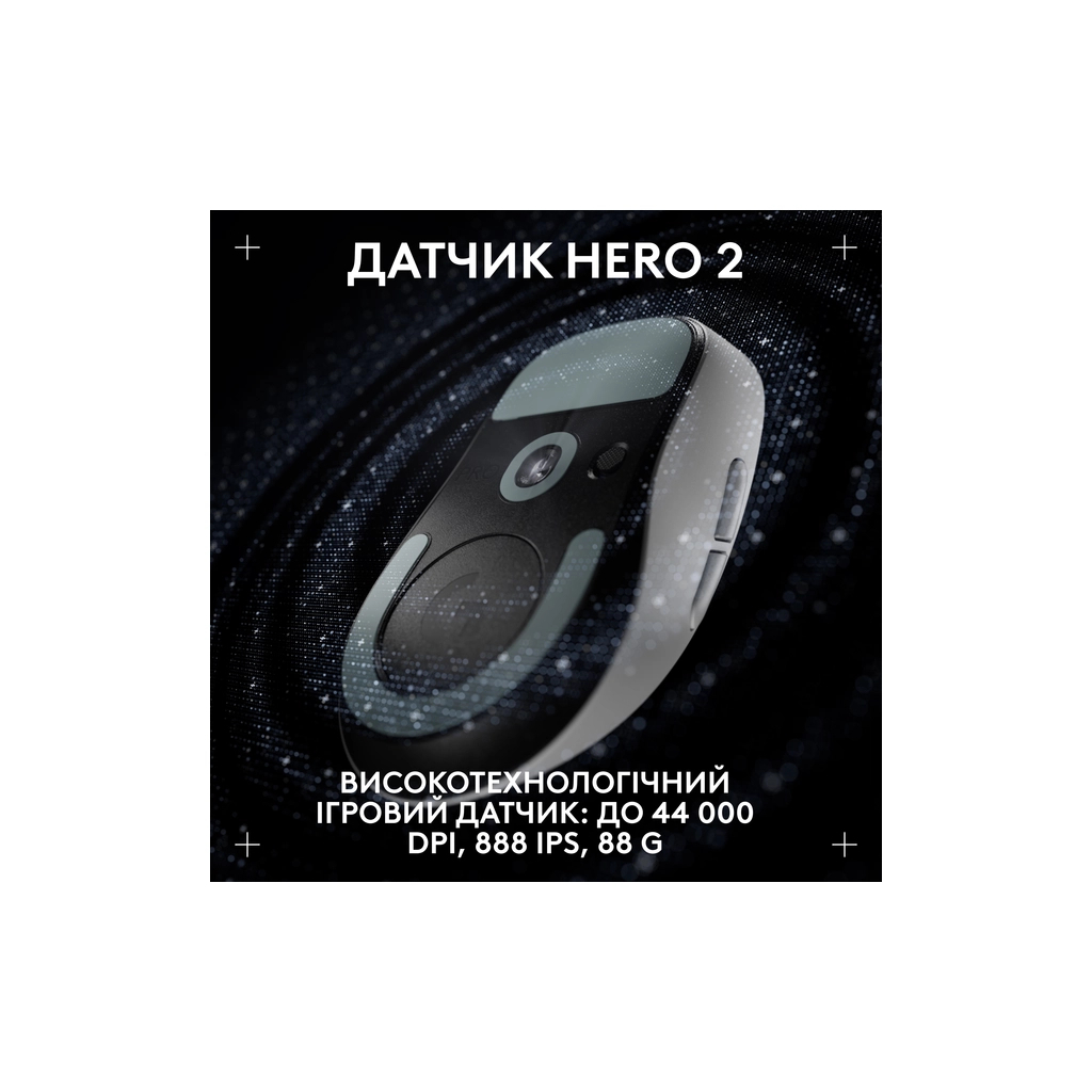 Мишка Logitech G Pro X Superlight 2 Dex Wireless White (910-007365) - зображення 3