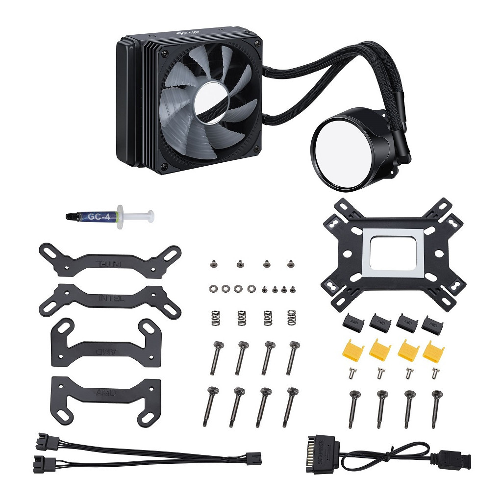 Система рідинного охолодження Gelid Solutions LIQUID 120 ARGB (CC-AIO-120-A) - зображення 3
