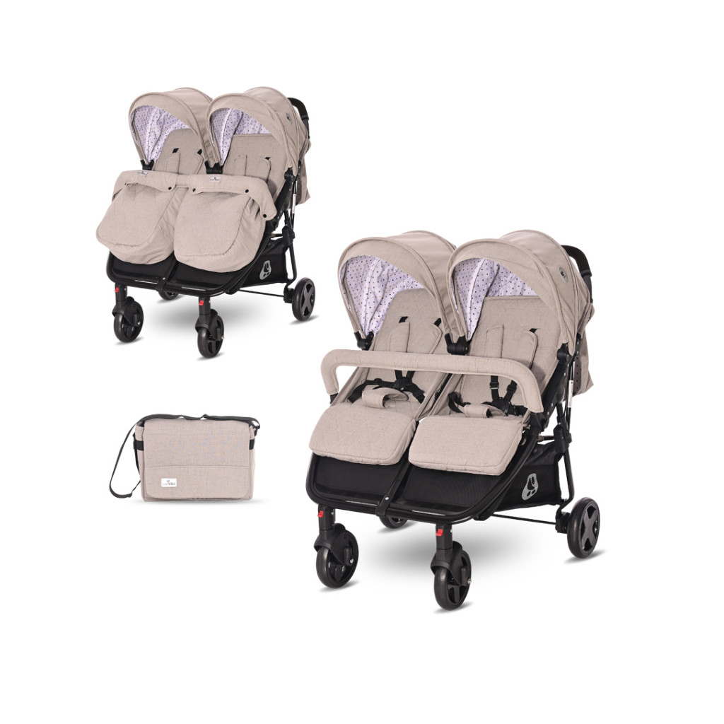 Коляска Lorelli DUO string dots - зображення 1