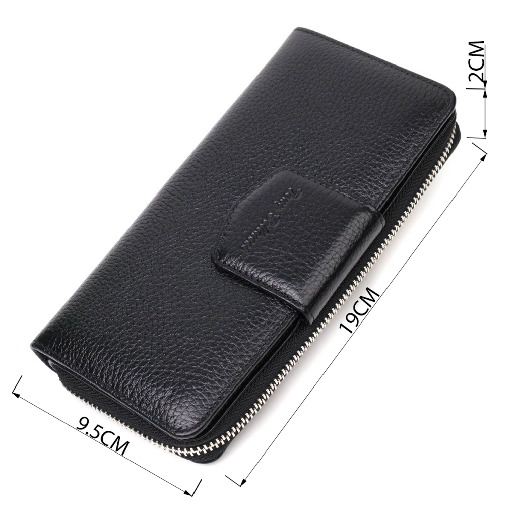 Гаманець Tony Bellucci З блоком для карт та документів Чорний (21955) - зображення 4