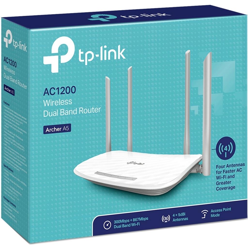 Маршрутизатор TP-Link ARCHER A5 - зображення 4