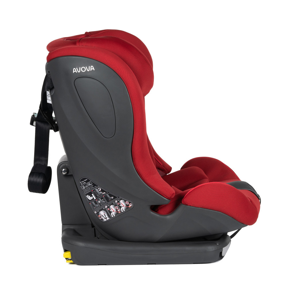 Автокрісло Avova Sperling-Fix i-Size 1-2-3 Maple Red (4260621463028) - изображение 10