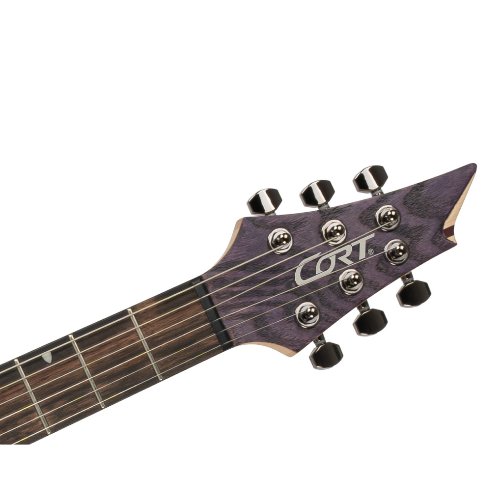 Електрогітара Cort KX500 Etched Deep Violet - зображення 6