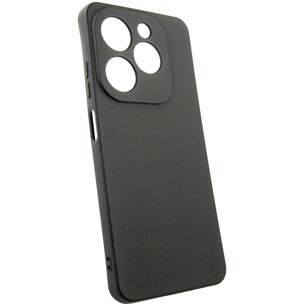 Чохол до мобільного телефона Dengos Carbon Infinix Smart 8 Plus (black) (DG-TPU-CRBN-218) - зображення 2