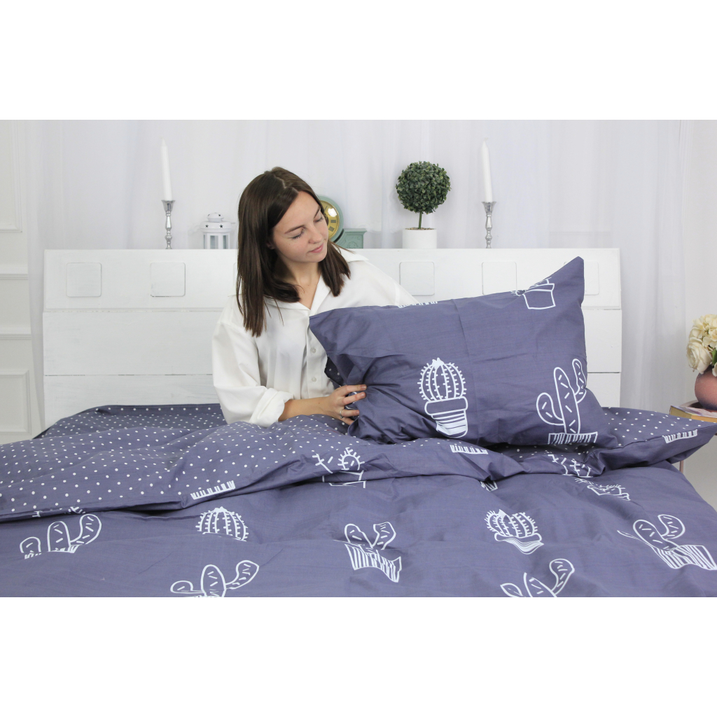 Постільна білизна MirSon Бязь Premium 17-0300 Singapore 175х210 (2200002316873) - зображення 7