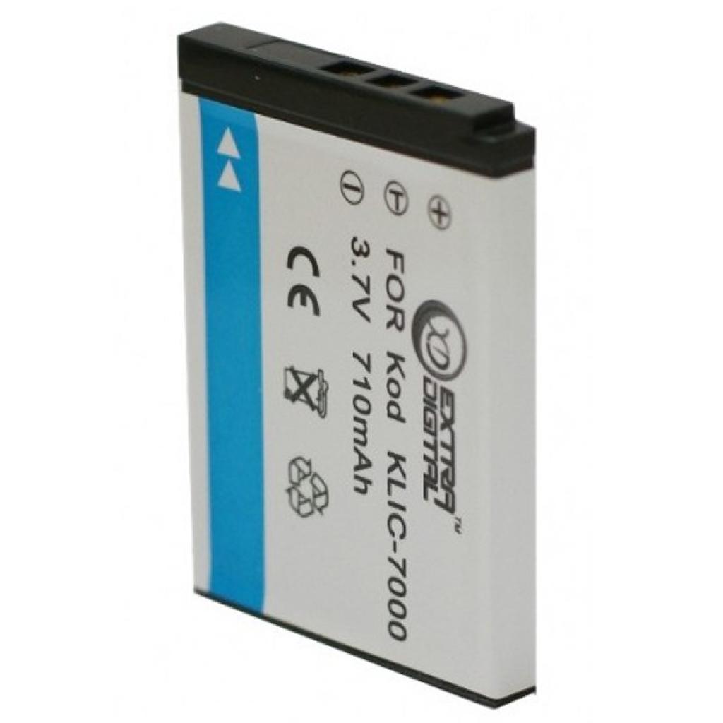 Акумулятор до фото/відео Extradigital Kodak KLIC-7000 (DV00DV1381) - зображення 2