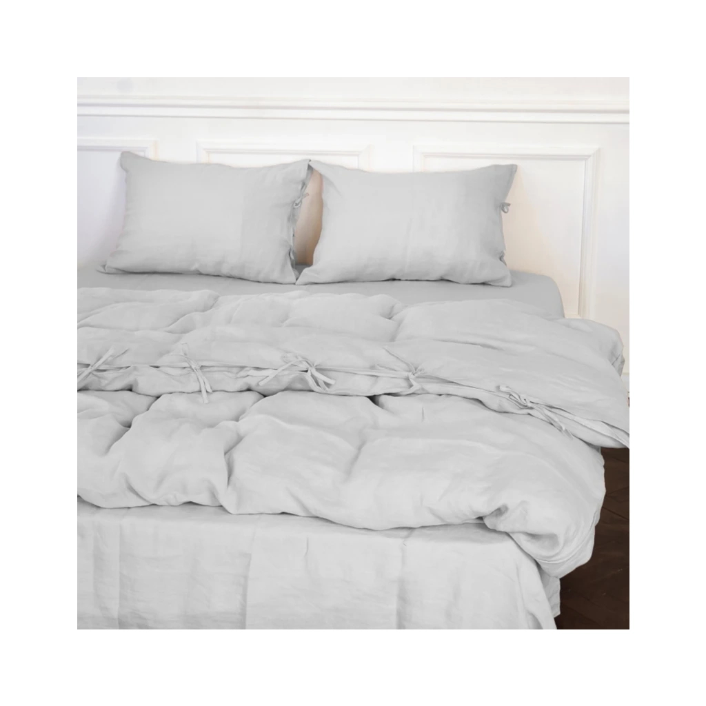 Постільна білизна MirSon Льон Natural Linen Beatrice 200x220 (2200008247782) - зображення 1
