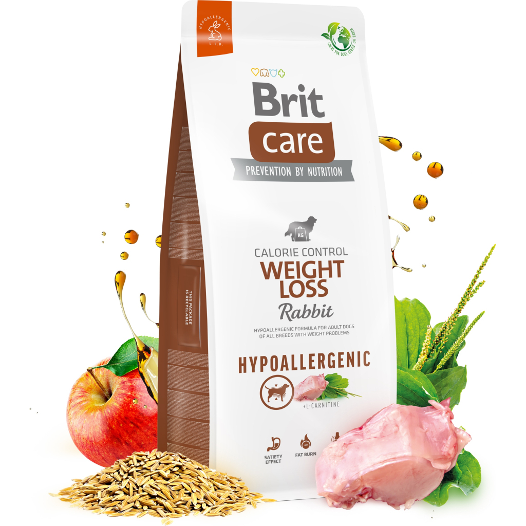 Сухий корм для собак Brit Care Dog Hypoallergenic Weight Loss з кроликом 3 кг (8595602559176) - зображення 2