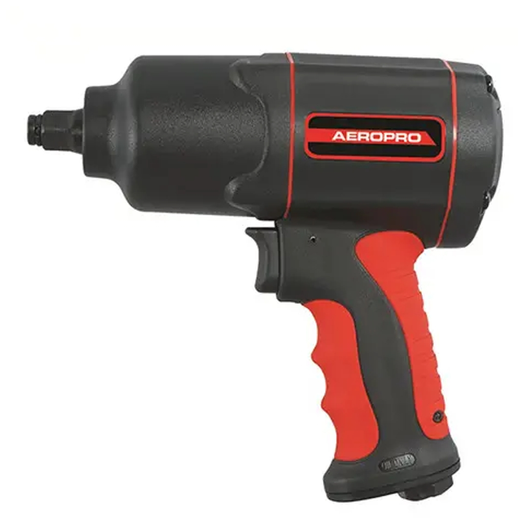 Гайковерт AEROPRO пневматичний гайковерт 1/2", 610N/m, max 950N/m; 7500об/хв (RP7451) - зображення 1
