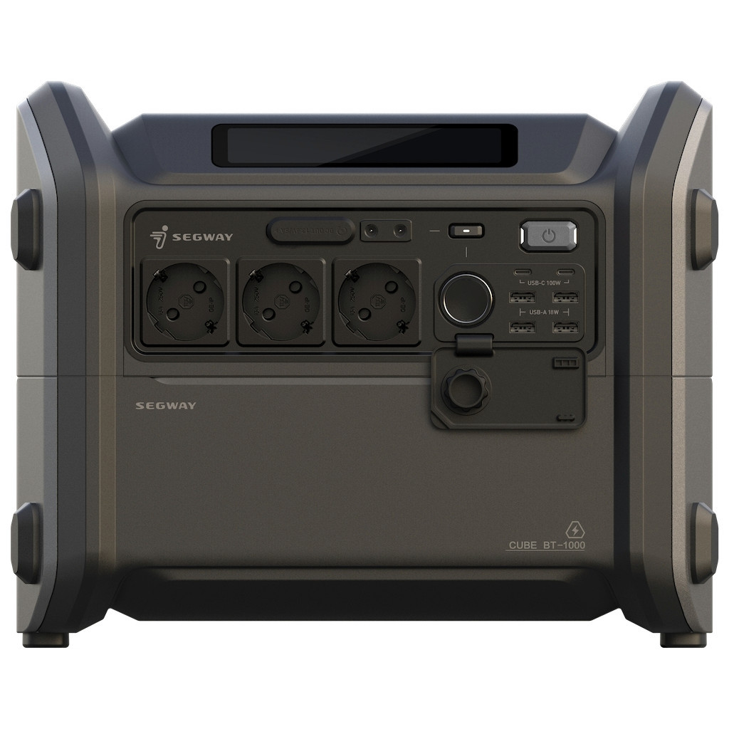 Зарядна станція Segway CUBE 1000, 2200W, 1024W/h + панель 250W (AA.13.04.02.0004-SET250) - изображение 2