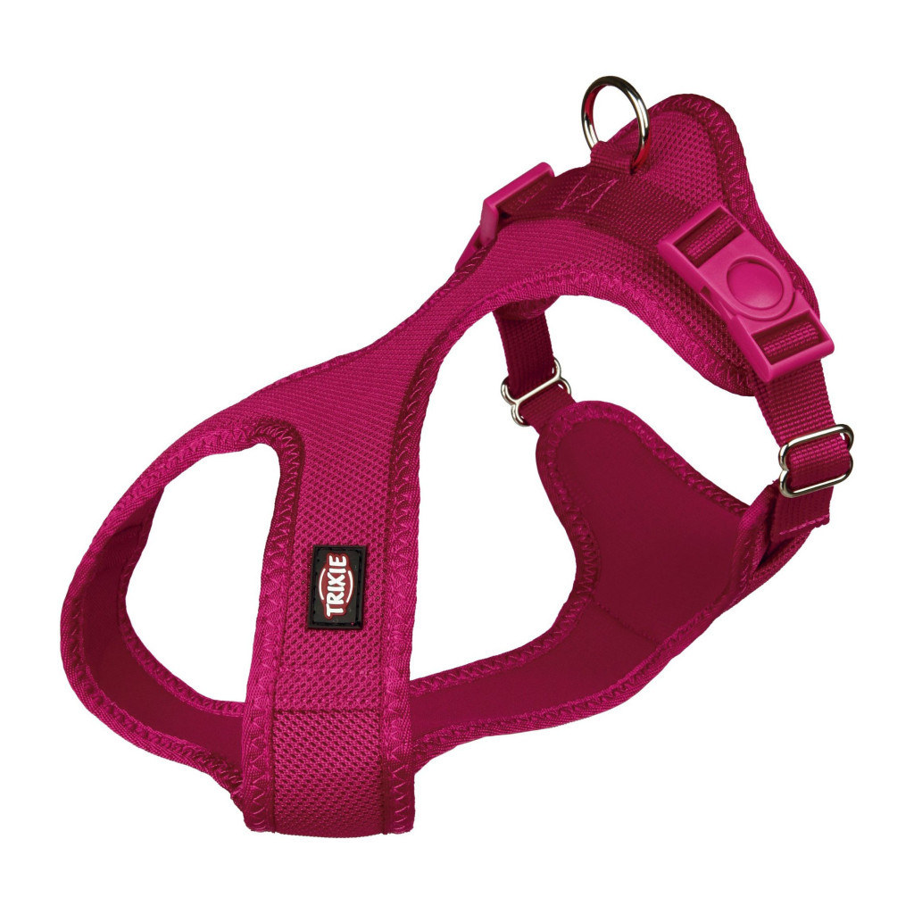 Шлея для собак Trixie Soft м'яка XXS-XS 25-35 см/15 мм фуксія (4047974162484) - зображення 1