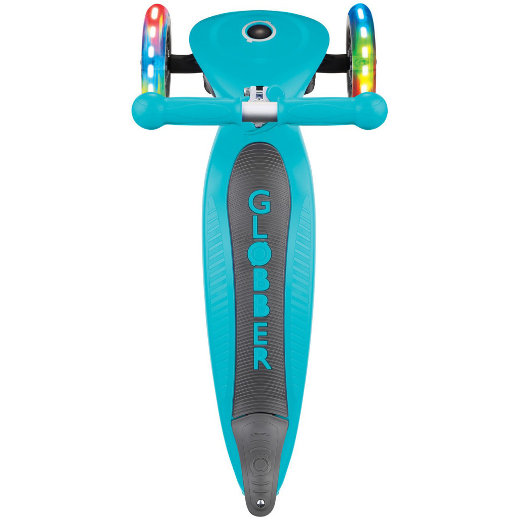 Самокат Globber Primo Foldable Lights бірюзовий (432-105-2) - зображення 7