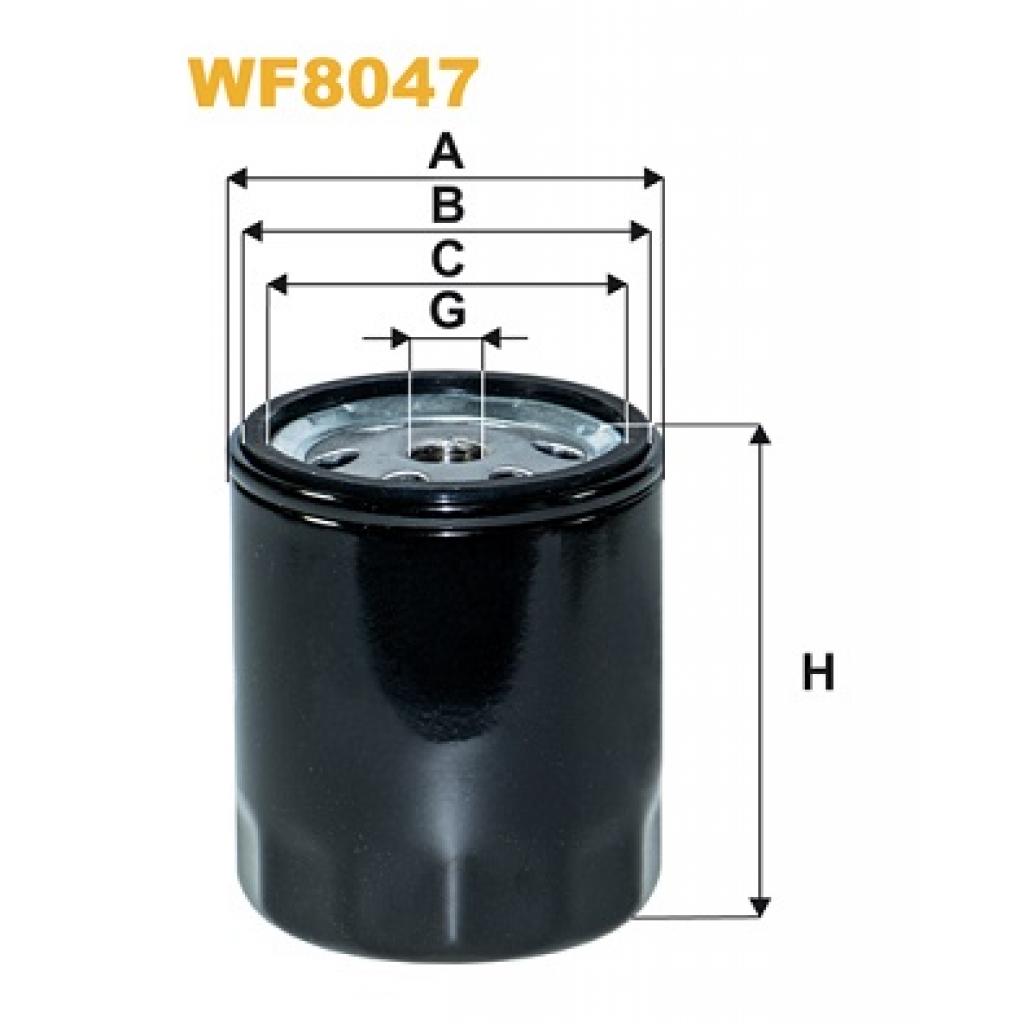 Фільтр паливний Wixfiltron WF8047 - зображення 1