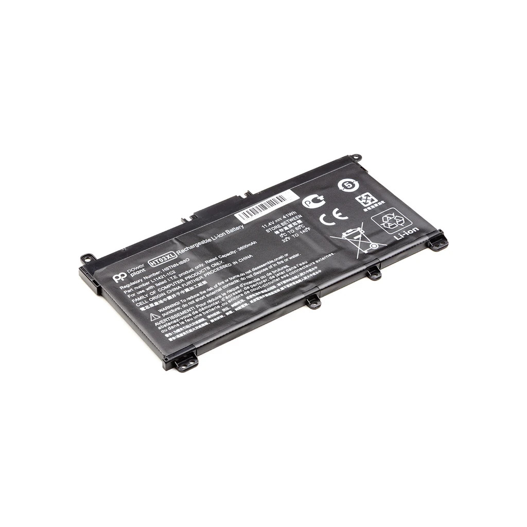 Акумулятор до ноутбука HP 250 G7 (HT03XL, HSTNN-LB8M) 11.4V 41Wh PowerPlant (NB461486) - зображення 2