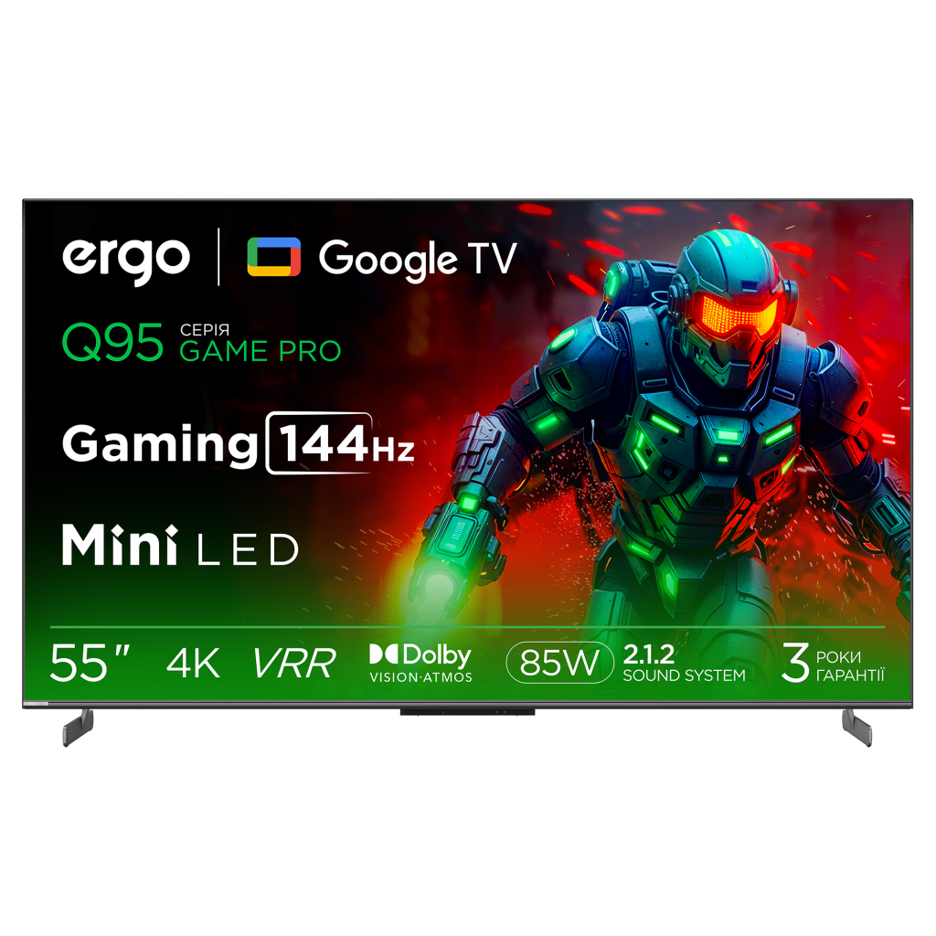 Телевізор Ergo 55MQ95 - зображення 1