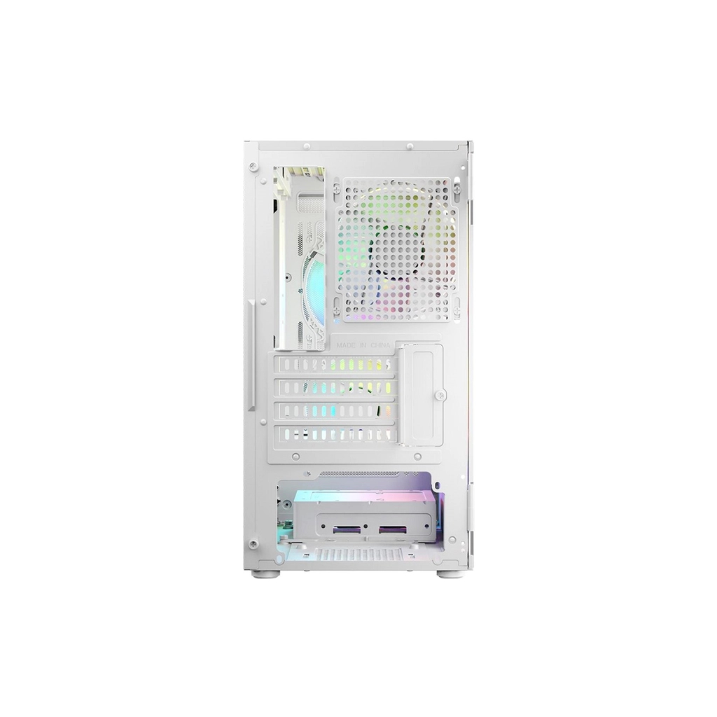 Корпус Logic concept PORTOS MESH+GLASS ARGB fans 3x120mm WHITE (AM-PORTOS-20-0000000-0002) - зображення 5