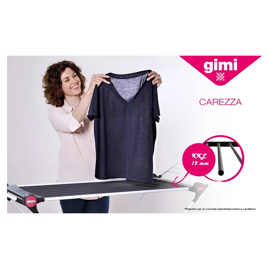 Сушарка для білизни Gimi Carezza Підлогова 19 м (170782) (930480) - изображение 4