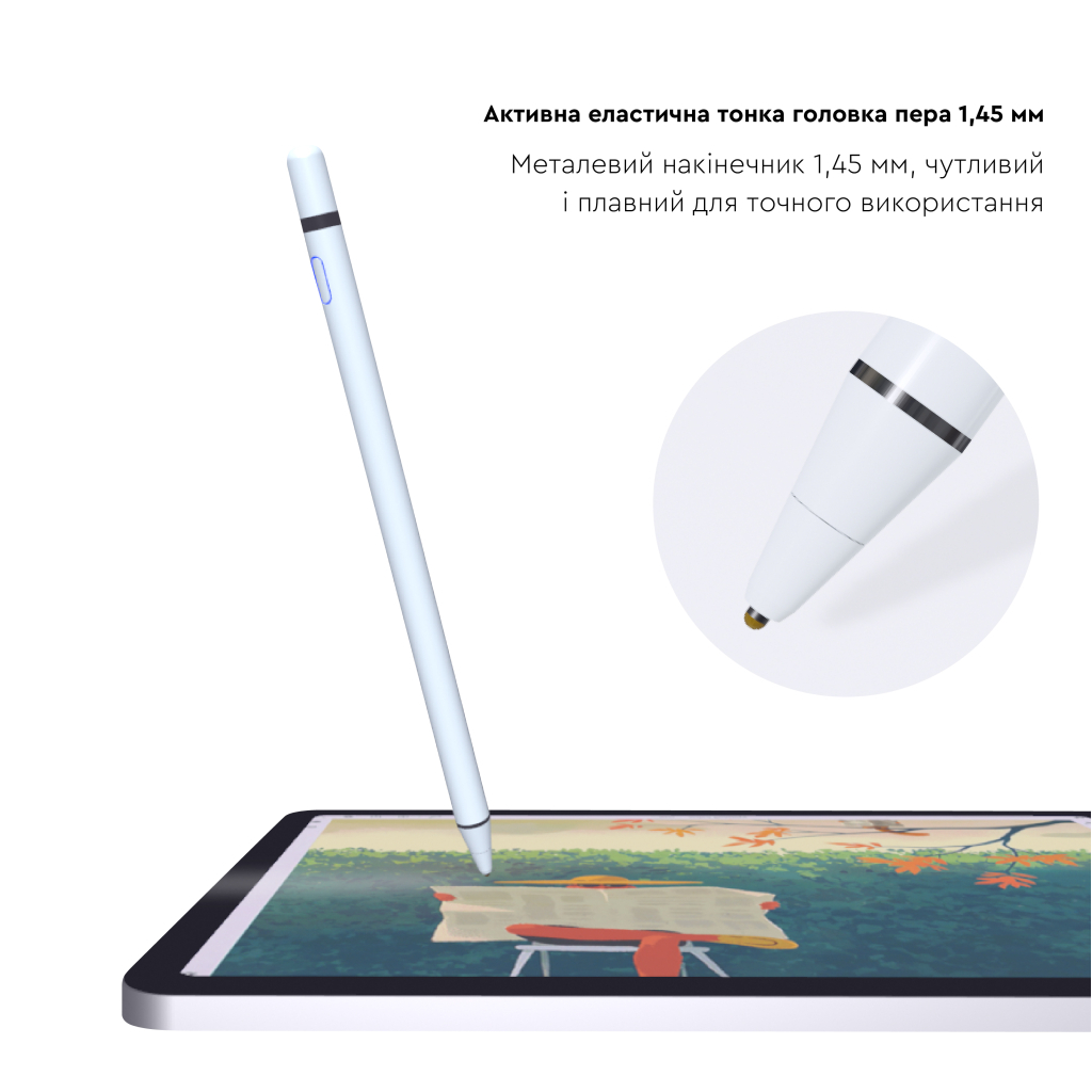 Стилус AirOn AirPen для ємнісного дисплею (6126755803221) - зображення 5
