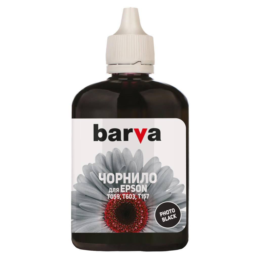 Чорнило Barva Epson E059 100 мл, Ph Black (E059-445) - зображення 1