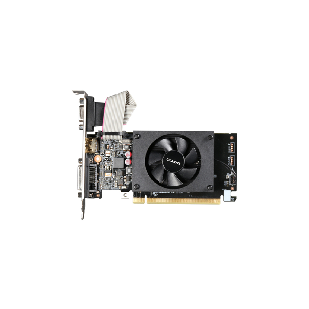 Відеокарта GeForce GT710 2048Mb GIGABYTE (GV-N710D3-2GL) - зображення 2