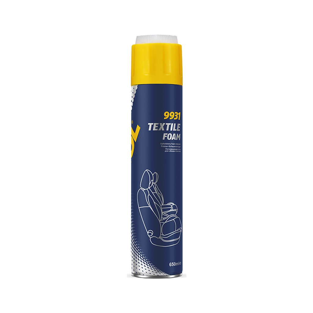 Автомобільний очисник Mannol Textile Foam (Polster Schaum) 650 мл (9931) - изображение 1