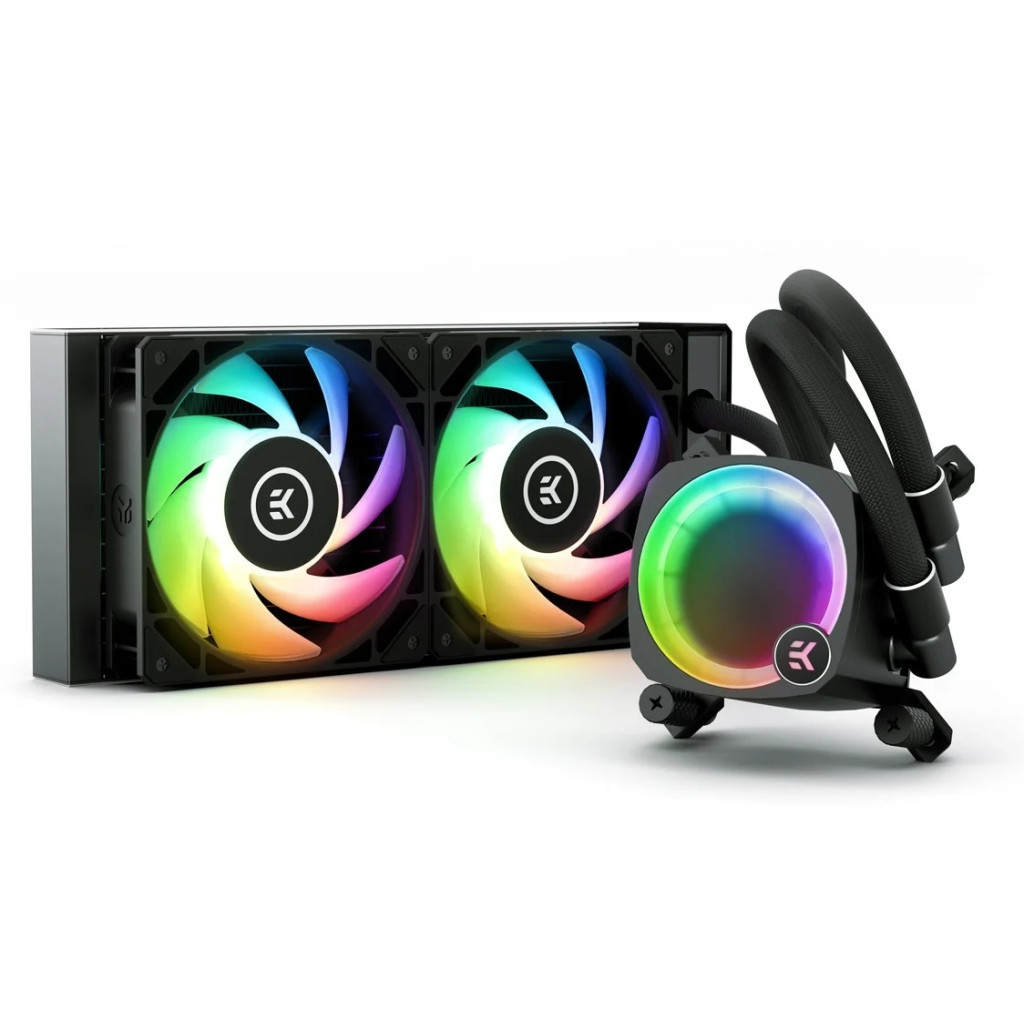 Система рідинного охолодження Ekwb EK-Nucleus AIO CR240 Lux D-RGB (3831109851678) - изображение 1