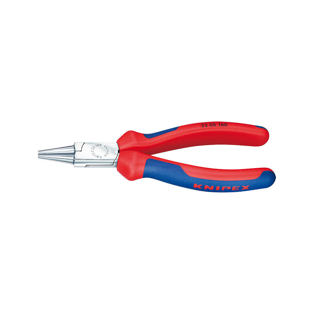 Плоскогубці KNIPEX круглогубці 160мм. (22 05 160) - зображення 1