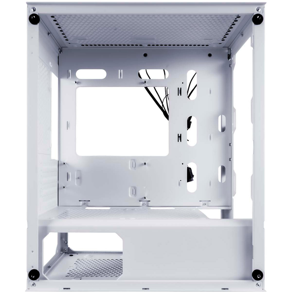 Корпус 1stPlayer X4-M-2F1P-W-1F1-W-WH - зображення 6