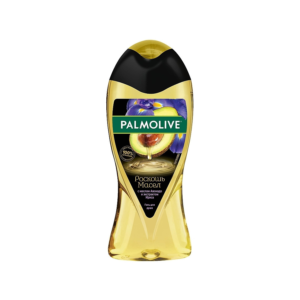 Гель для душу Palmolive Розкіш олій з олією авокадо та екстрактом ірису 250 мл (8693495049641) - зображення 1
