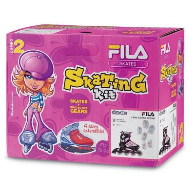 Роликові ковзани Fila 010617165 J-ONE G COMBO 2 SET BLK/GRY/PN S 28-32 2018 (8026473377854) - зображення 3