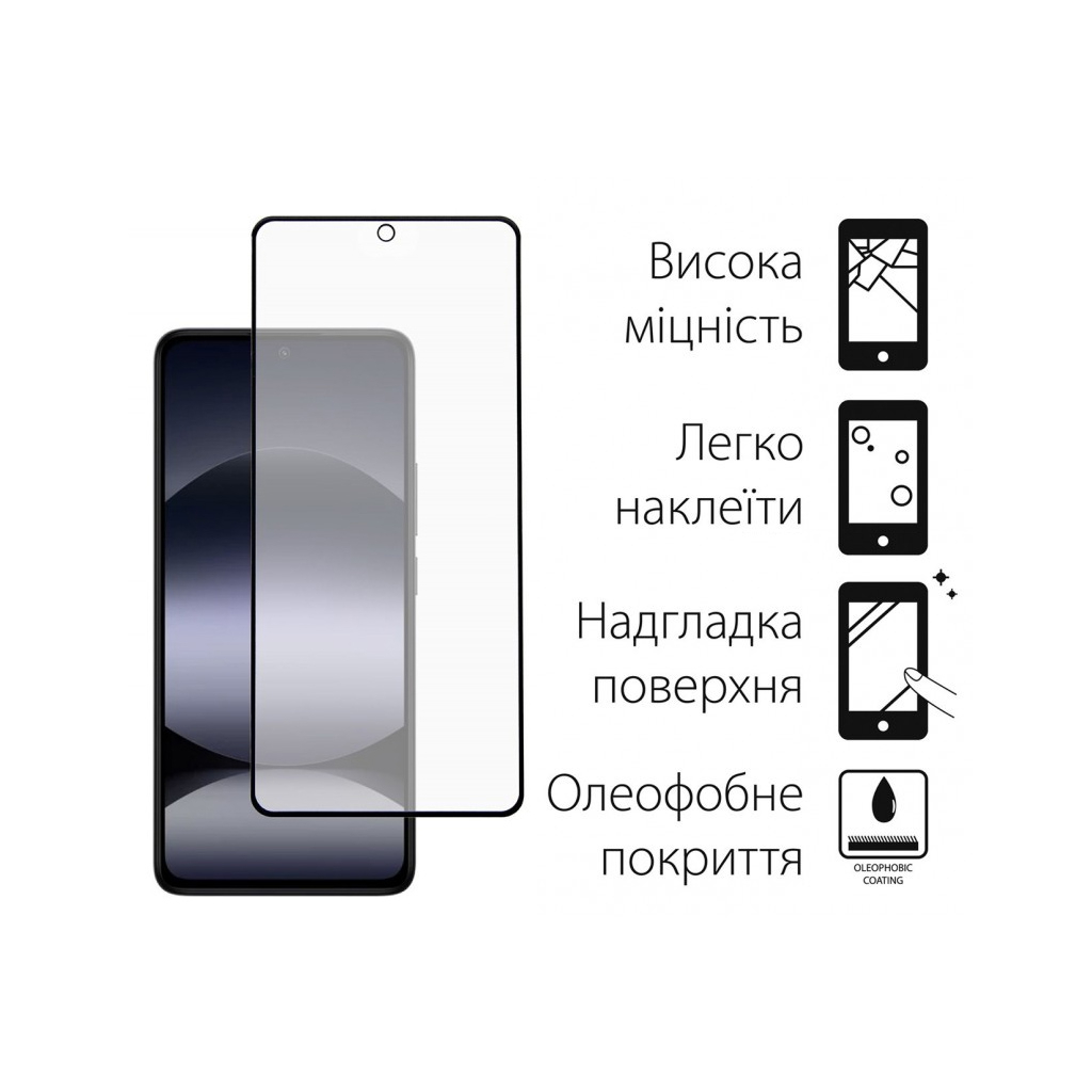 Скло захисне Dengos Kit 2pcs Xiaomi Redmi Note 14 (DG-TG2P-63) - зображення 2