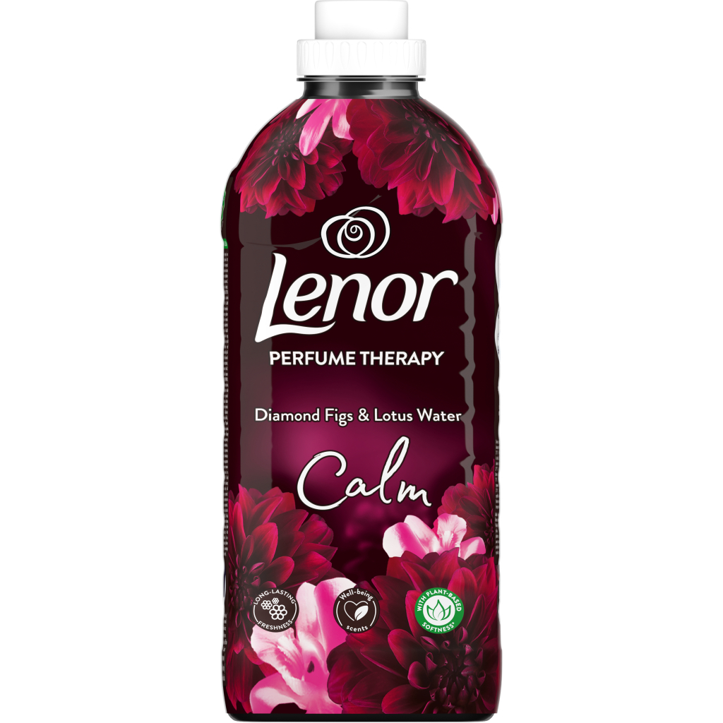 Кондиціонер для білизни Lenor Діамантовий інжир та вода лотоса 1200 мл (8006540909300) - зображення 1