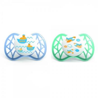 Пустушка Nuvita Air 0м+ 2шт. для хлопчика (NV7060Boy) - зображення 1