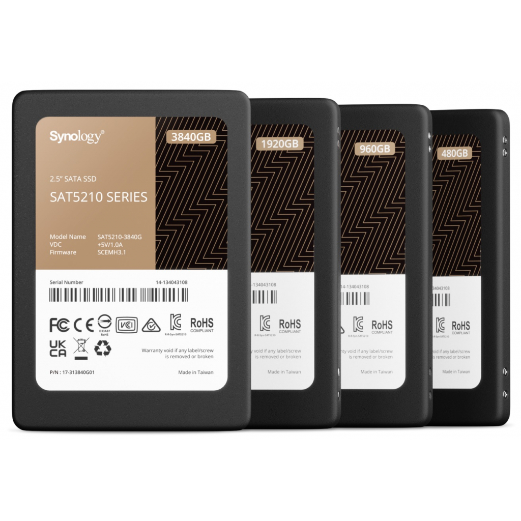 Накопичувач SSD для сервера 960GB SATA 2.5" Synology (SAT5210-960G) - зображення 2