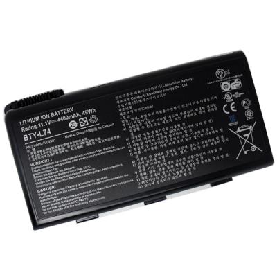 Акумулятор до ноутбука PowerPlant MSI A6200 (BTY-L74, MSYL74LH) 11.1V 5200mAh (NB00000134) - изображение 1