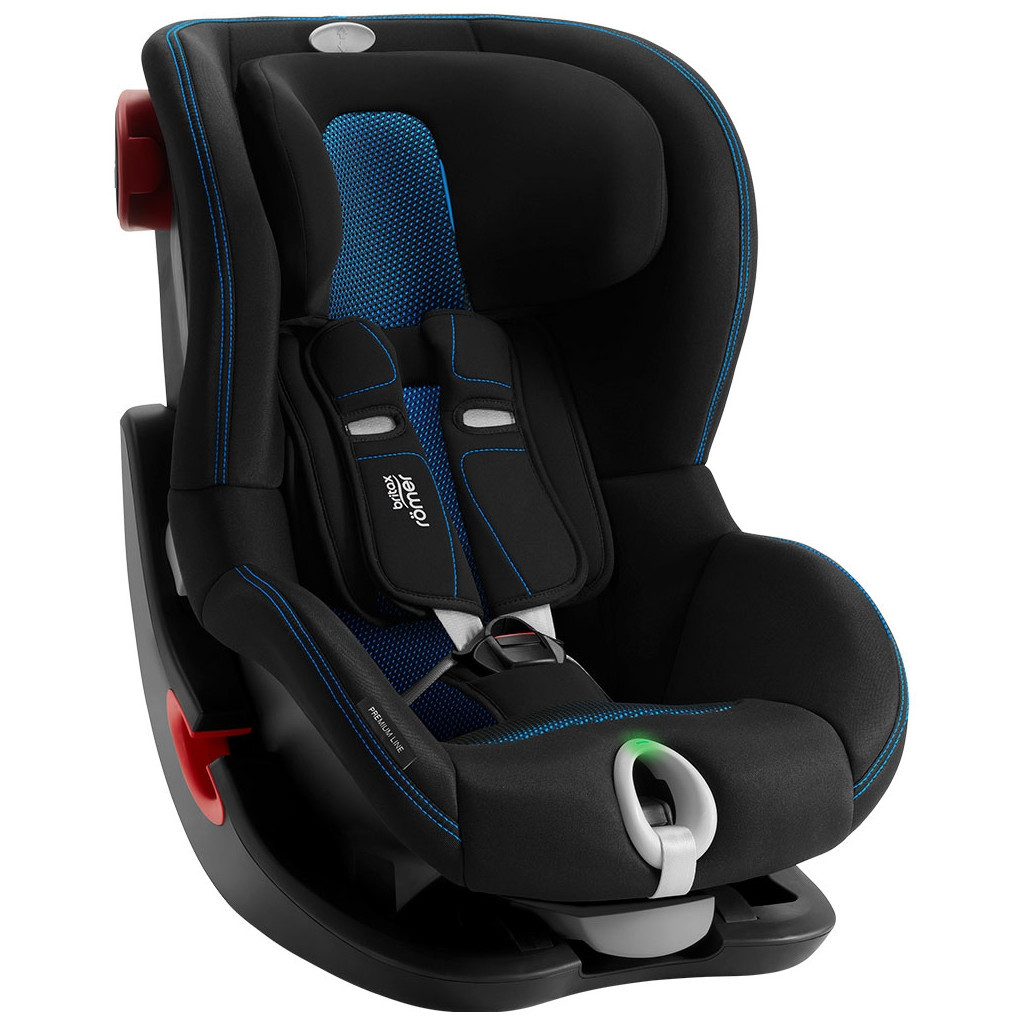 Автокрісло Britax-Romer King II Ls Black Series Cool Flow Blue (2000033069) - зображення 3