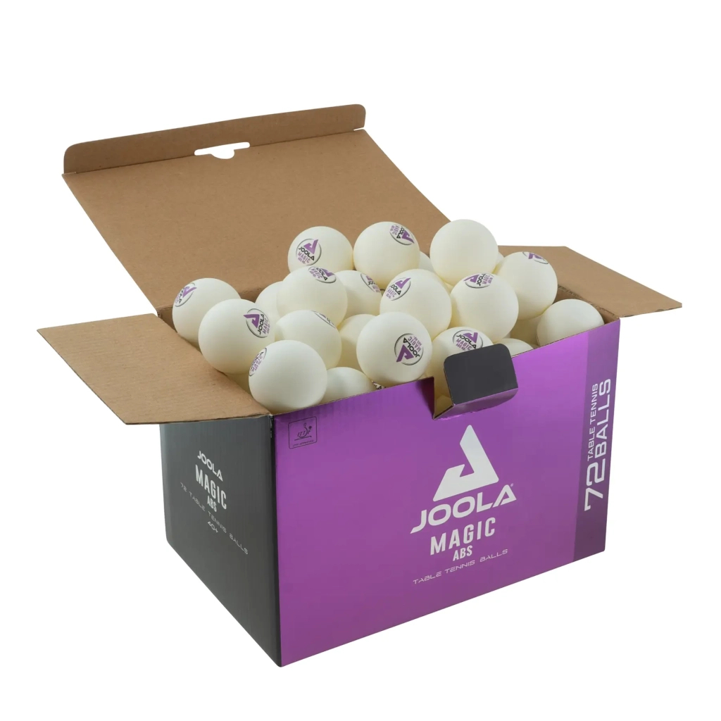 М'ячик для настільного теніса Joola Magic ABS 40+ White 72 шт (44216) (930813) - зображення 3
