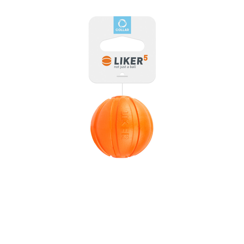 Іграшка для собак Liker М'ячик 9 см (6295) - изображение 5