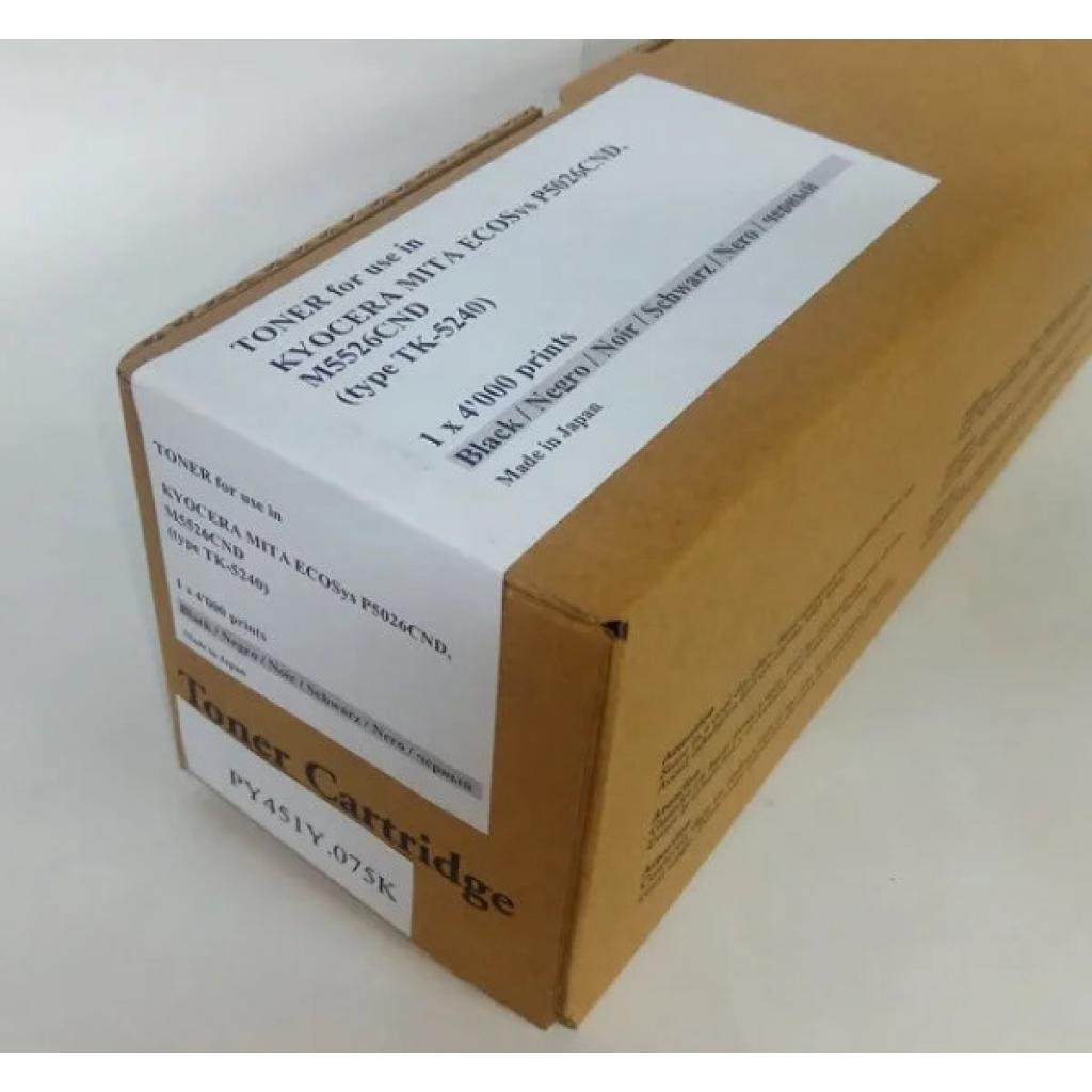 Тонер-картридж Tomoegawa KYOCERA TK-5240K Black + chip (PY451Y.075K) - изображение 1