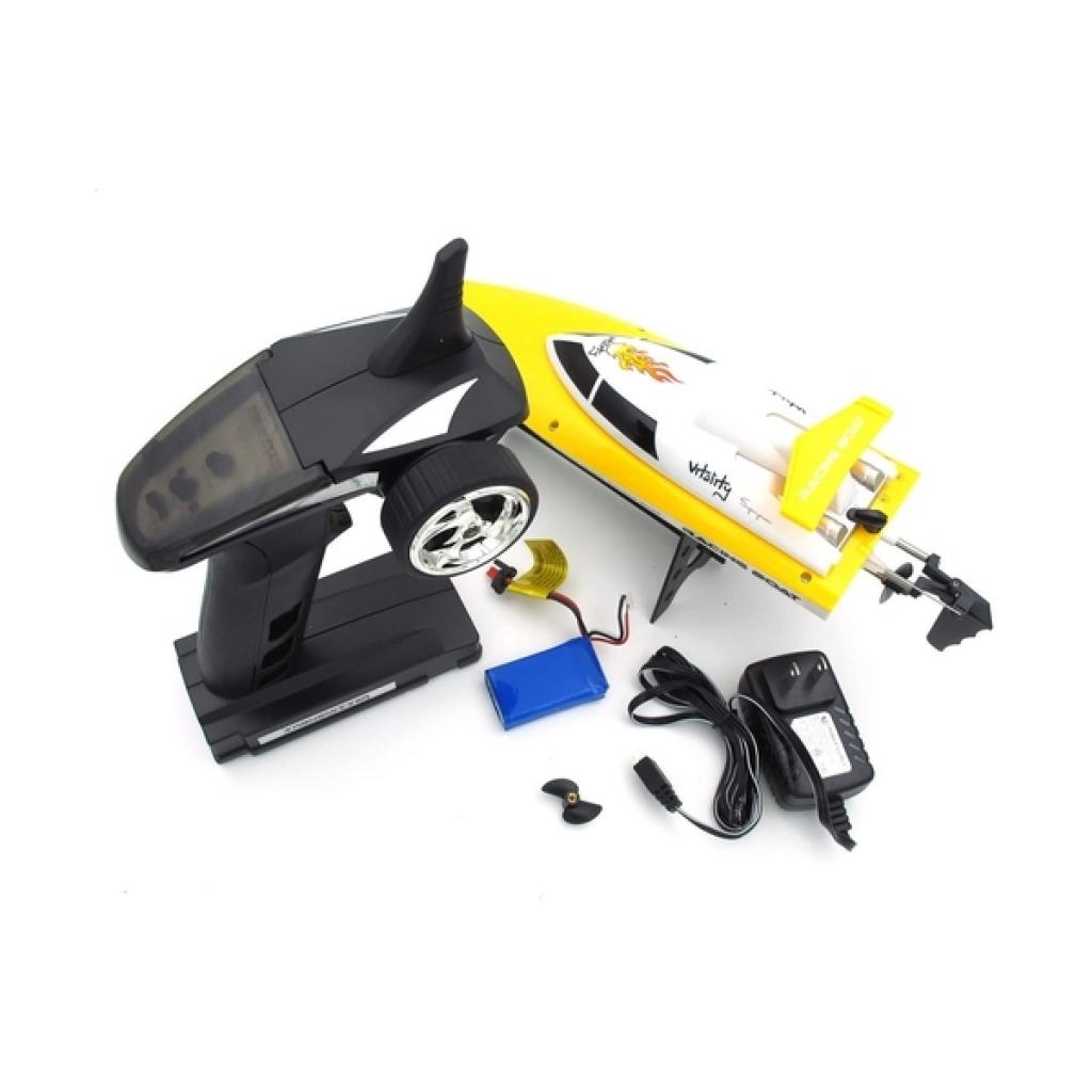 Радіокерована іграшка Fei Lun Катер Racing Boat FT007 2.4GHz жовтий (FL-FT007y) - зображення 7