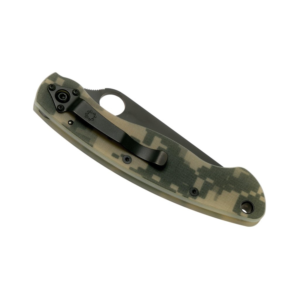 Ніж Spyderco Military Black Blade camo (C36GPCMOBK) - зображення 7