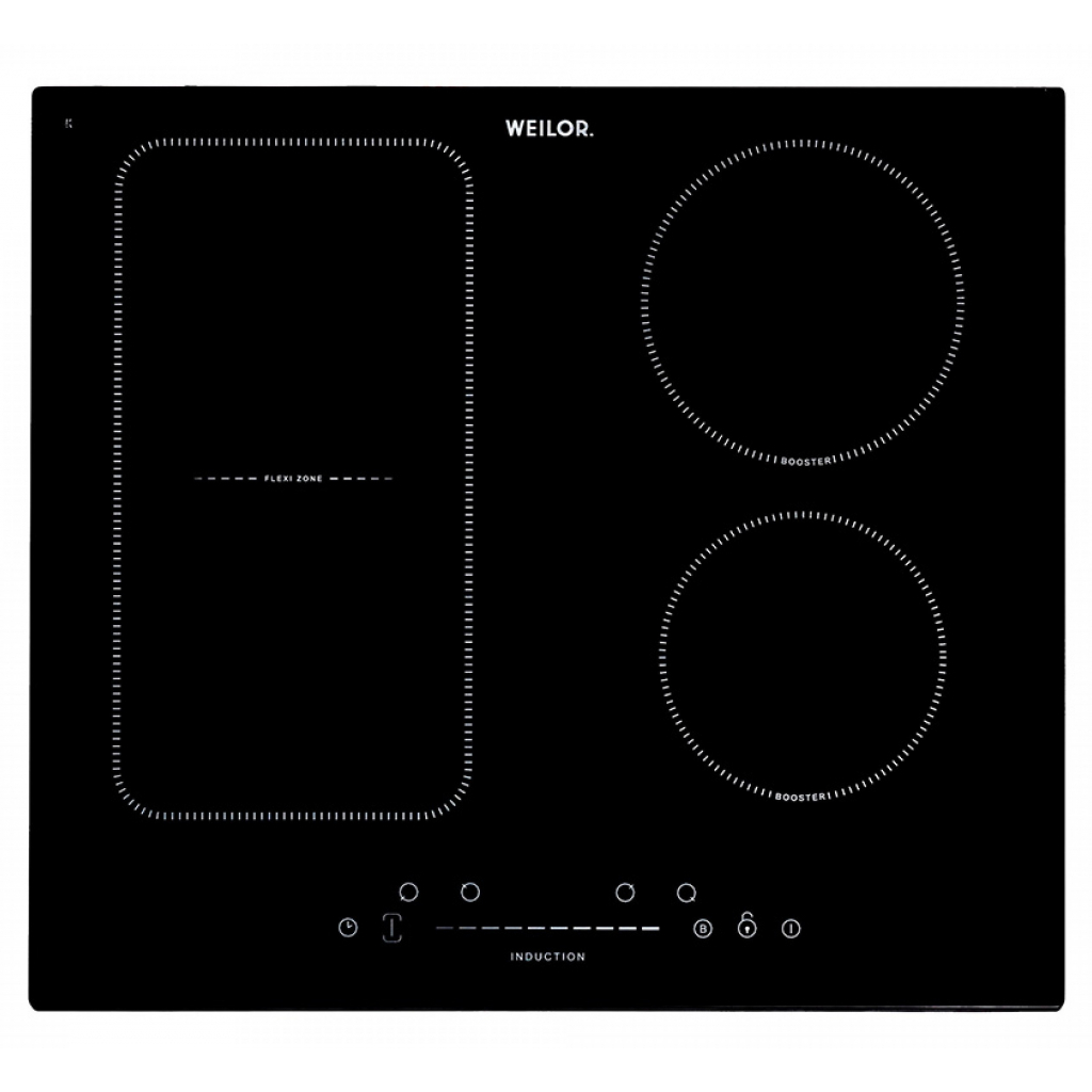 Варочна поверхня Weilor WIS 670 BLACK - зображення 1