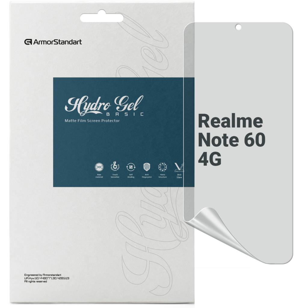 Плівка захисна Armorstandart Matte Realme Note 60 4G (ARM81161) - зображення 1