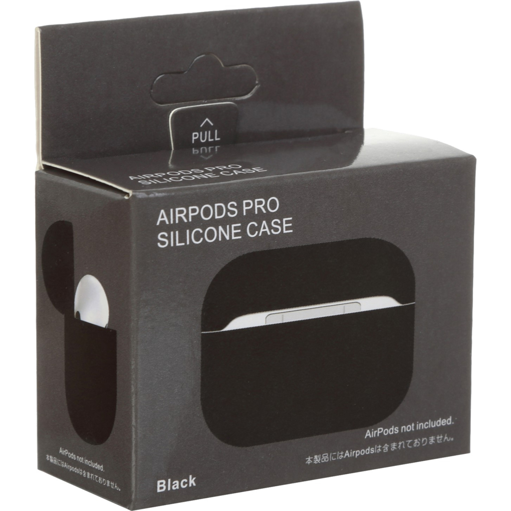 Чохол для навушників Armorstandart Ultrathin Silicone Case для Apple AirPods Pro Black (ARM55920) - зображення 3