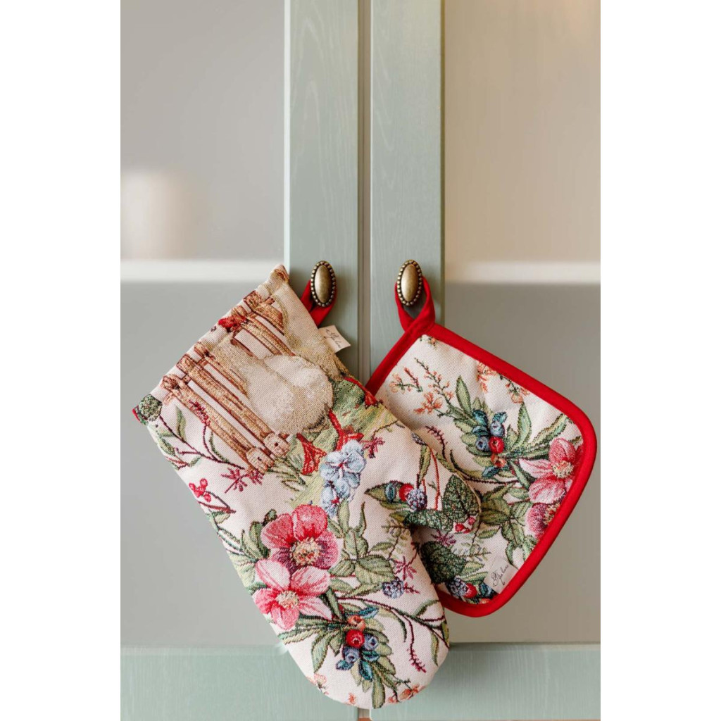 Кухонна прихватка Прованс гобеленова Гуси 20х20 см (034323) - изображение 2