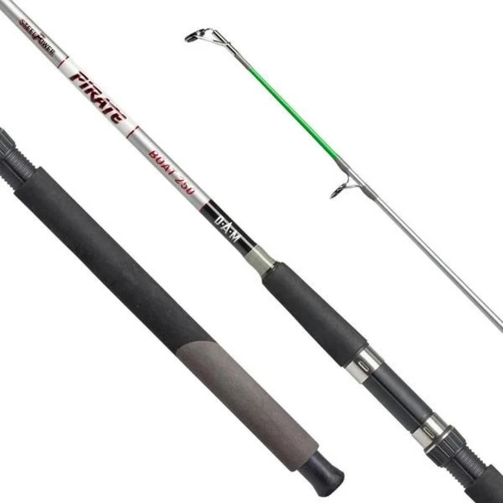Вудилище DAM Steelpower Pirate Boat 2.40м 2 секції 100-250г. (51958) - зображення 1