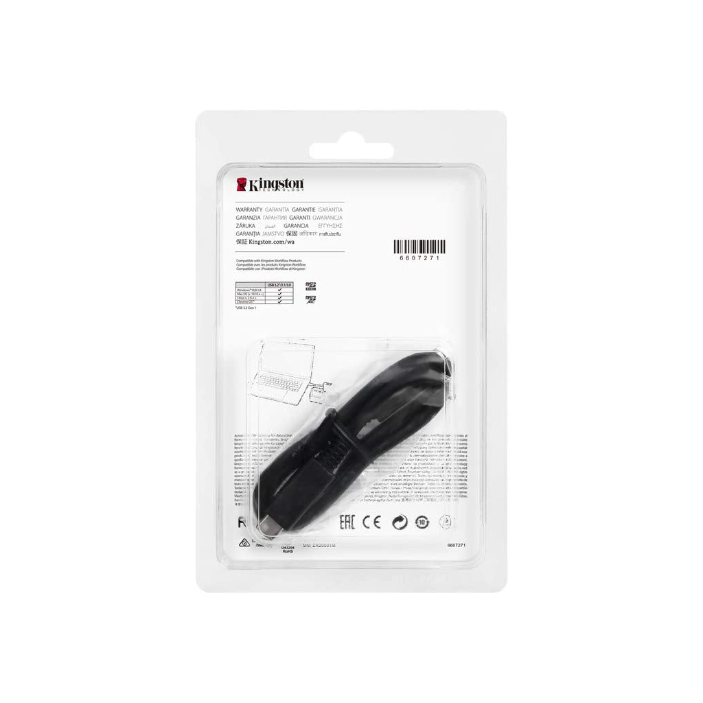 Зчитувач флеш-карт Kingston Workflow Dual-Slot microSDHC/XC UHS-II (WFS-SDC) - зображення 5