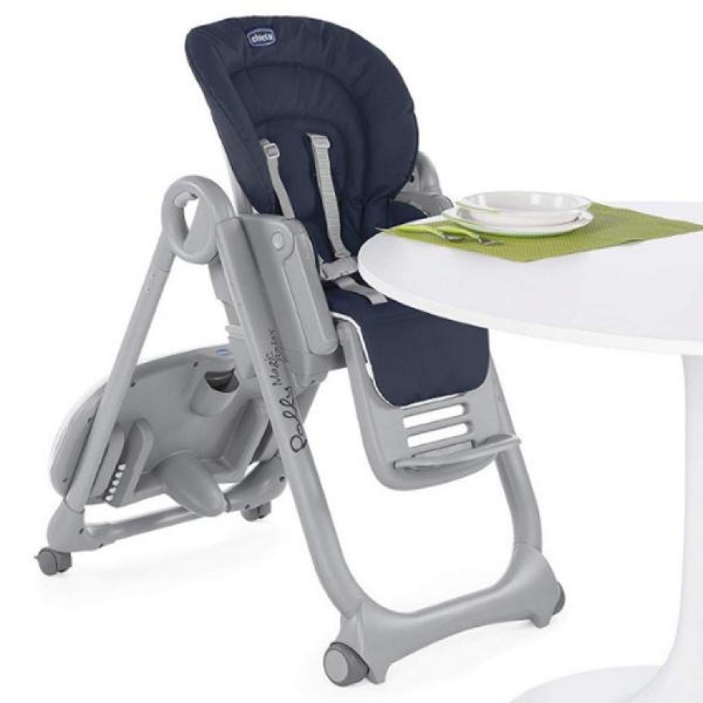 Стілець для годування Chicco Polly Magic RELAX синій (79502.39) - зображення 5