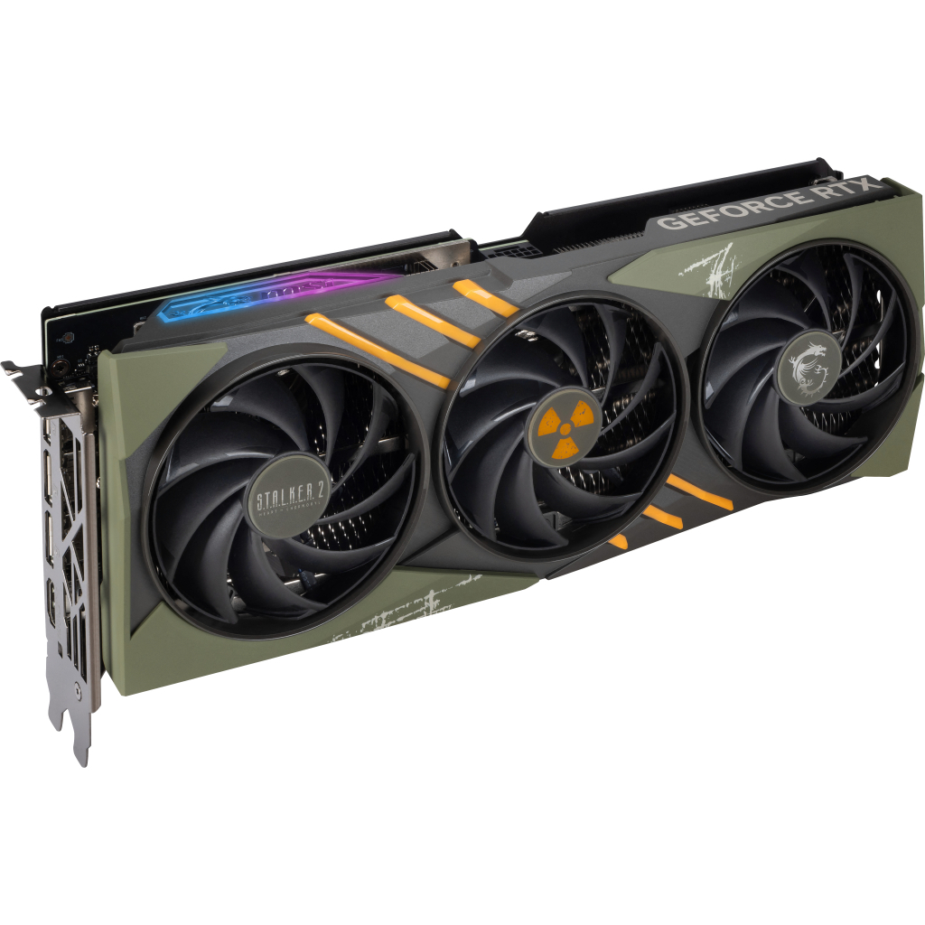 Відеокарта MSI GeForce RTX4070Ti SUPER 16Gb GAMING SLIM STALKER 2 EDITION (RTX 4070 Ti SUPER 16G GAMING SLIM STALKER 2 EDITION) - зображення 6
