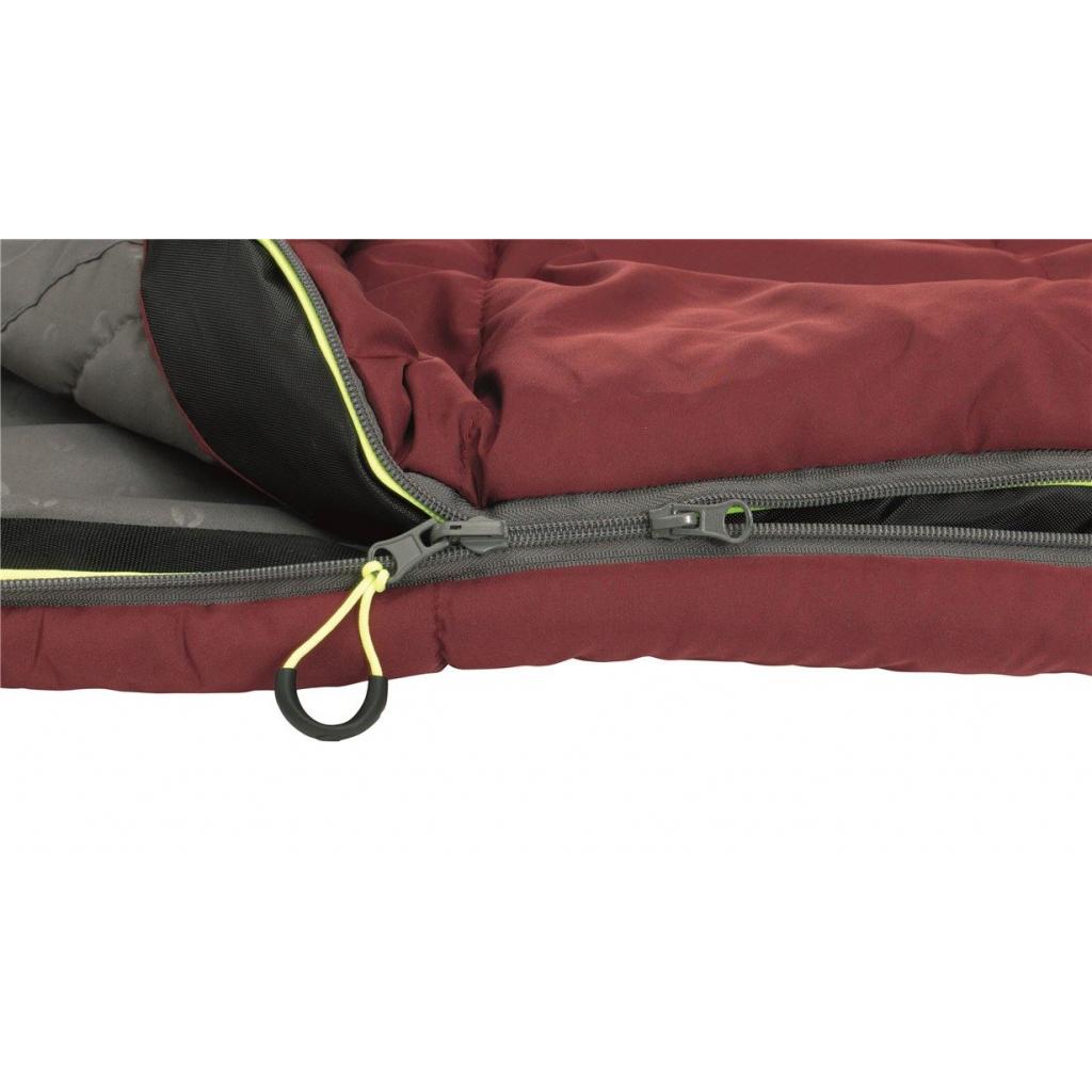 Спальний мішок Outwell Contour Lux Reversible -3C Red Right (928756) - зображення 9